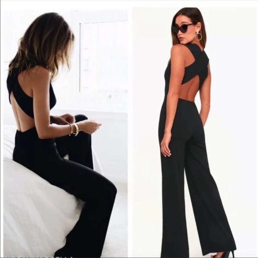 lulu’s Women thinking out loud jumpsuit